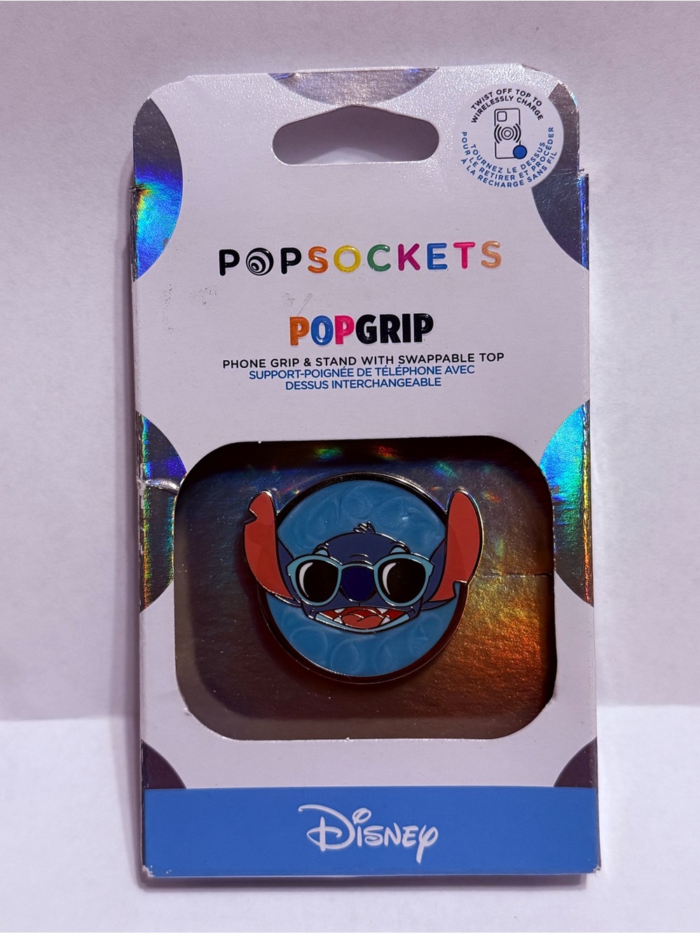 Disney Lilo & Stitch Enamel Suns Out Stitch PopSockets PopGrip